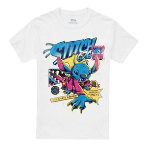 Lilo & Stitch Unisex Adult 626 Comic T-Shirt / White